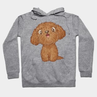 Toy-Poodle happy Hoodie